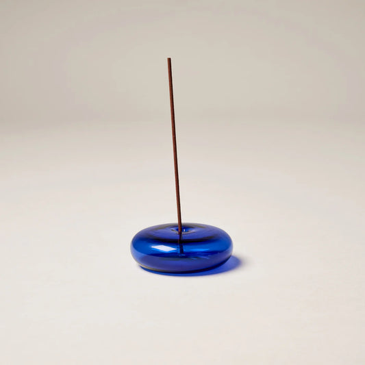 Glass Vessel Incense Holder