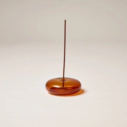 Glass Vessel Incense Holder