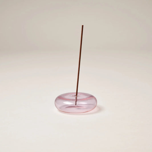 Glass Vessel Incense Holder