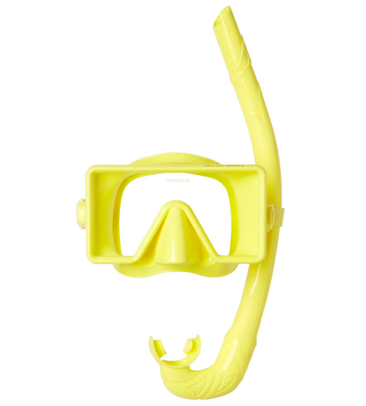 Barbados Dive Mask and Snorkel - LEMON
